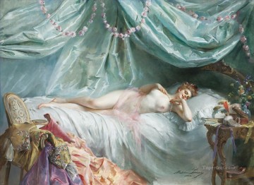 Impressionist Nude Painting - Pretty Woman 21 Impressionist nude